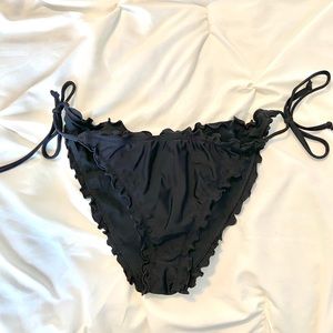Black bikini bottoms